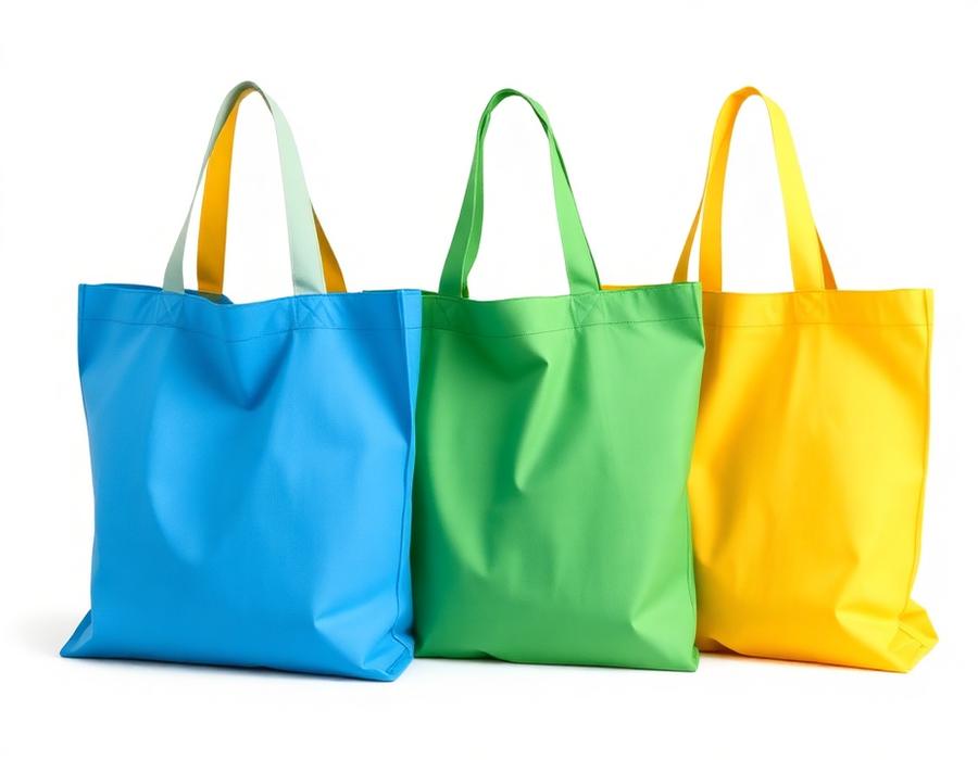 Eco friendly reusable tote bags